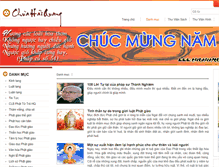 Tablet Screenshot of chuahaiquang.com.vn